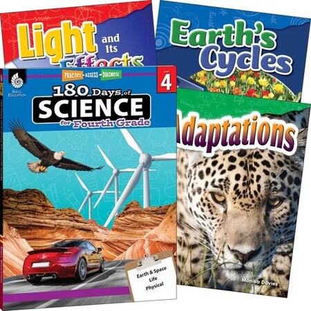 Shell Education Teacher Created Materials Book Set, Science, Home, GR 4, 8-1/2inx7/10inx11in, Multi SHL118405